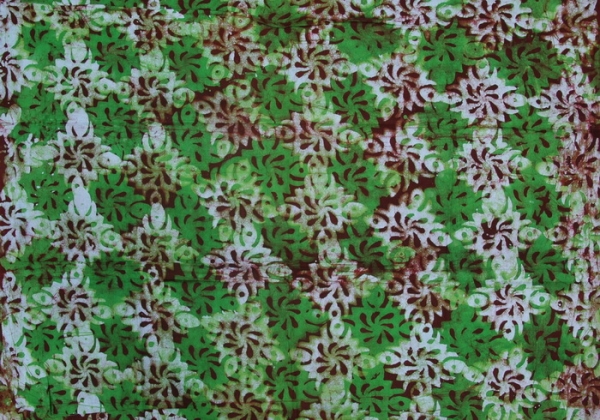 Afrikanischer Stoff - Afrika Batik im Rauten Design